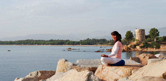 Yoga, Segeltörn, Sardinien, Korsika,