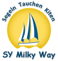 SY MilkyWay - Segeln Tauchen Kiten - Mitsegeln Segelurlaub